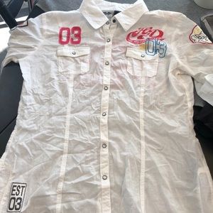 Harley Davidson button up